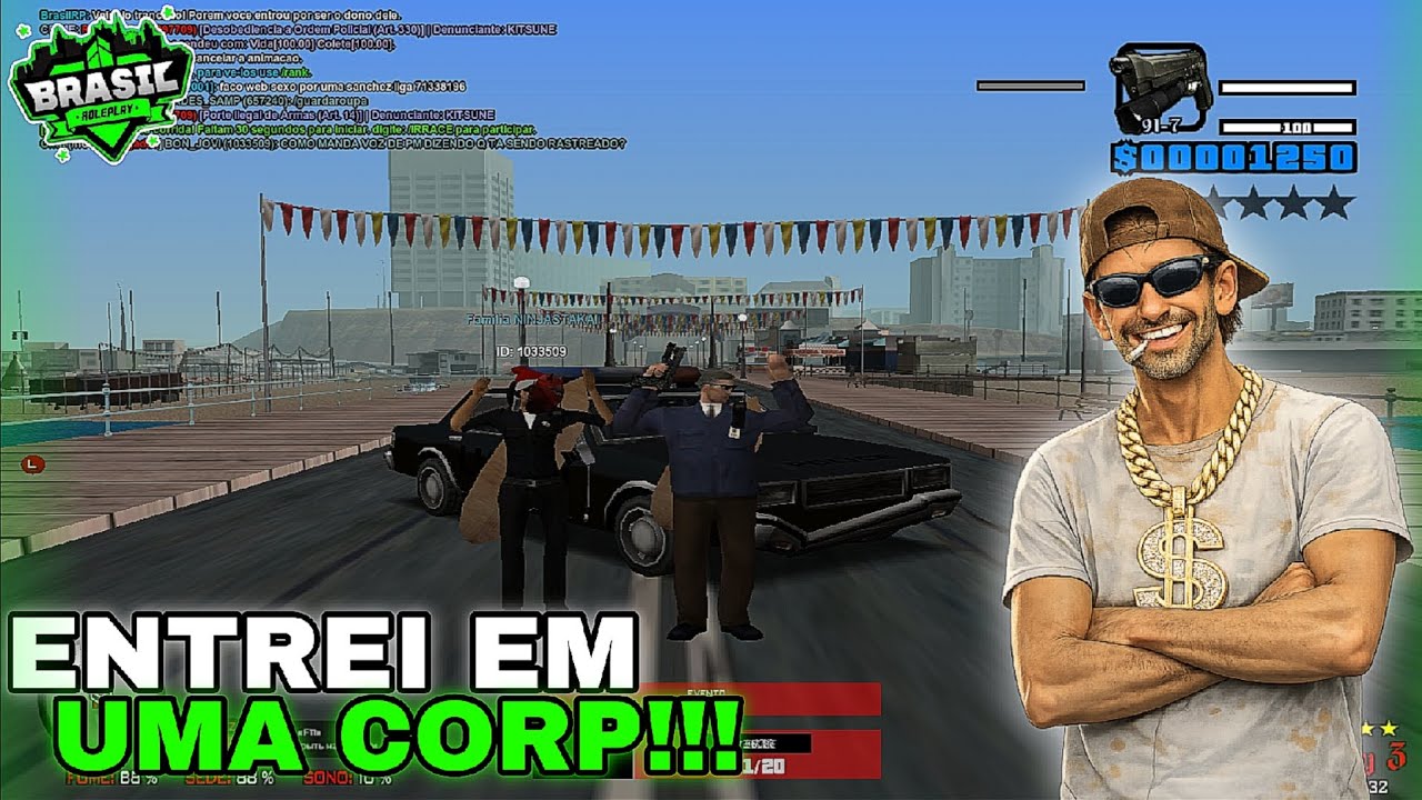 ENTREI EM UMA CORP 😍 E FOI LOUCURA BRASIL ROLEPLAY - ANDROID/PC AlvZinnX