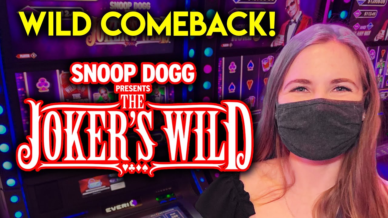 Amazing Run Of BONUSES! Snoop Dog Presents The Joker's Wild! Slot Machine!