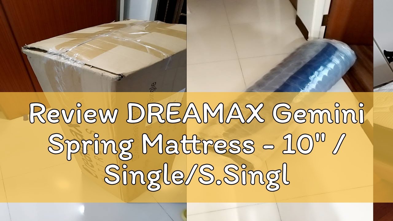 Review DREAMAX Gemini Spring Mattress - 10