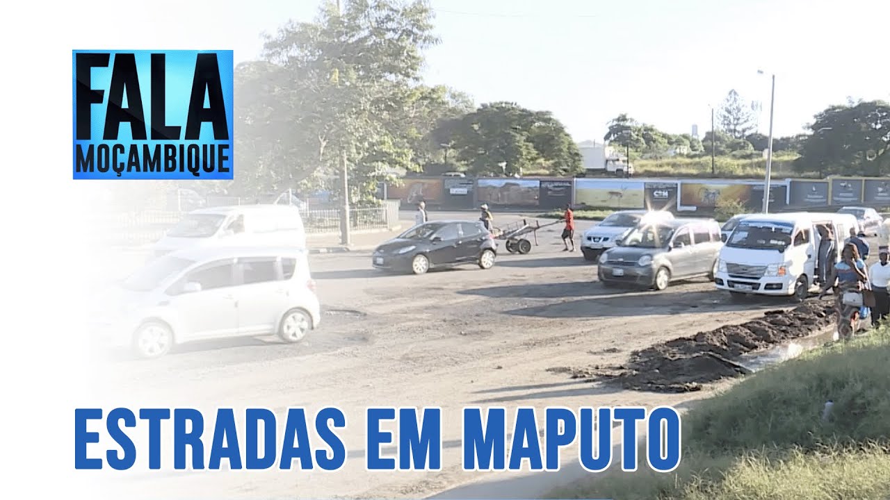 Arrancam trabalhos para melhoria de transitabilidade na rotunda do Aeroporto em Maputo @PortalFM24