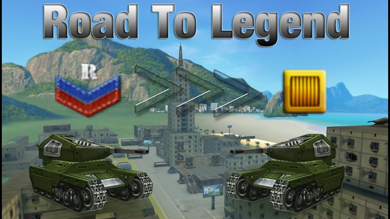 Tanki online - Road to Legend №1 By LovelyBlow
