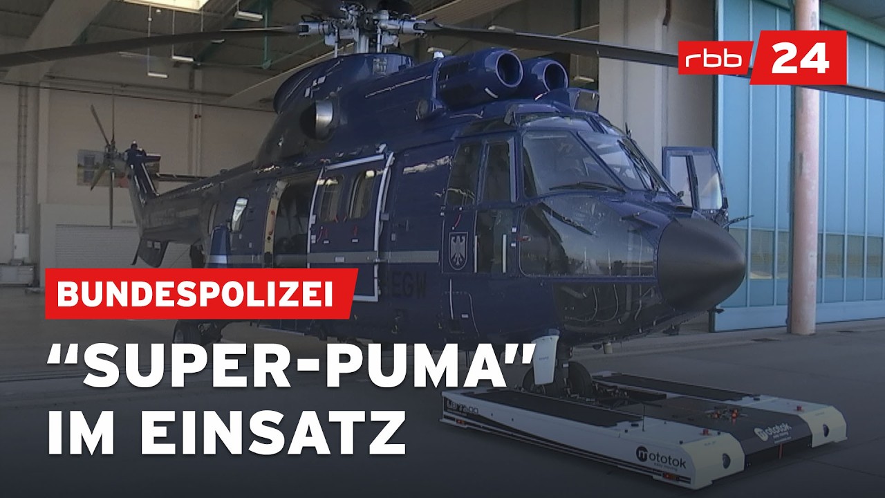 Fliegerstaffel der Bundespolizei bereitet sich auf Waldbr&auml;nde vor