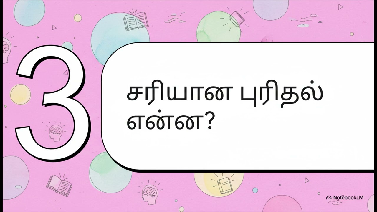 சரியான புரிதல் - RIGHT UNDERSTANDING (DAILY DIVINE DIGEST BY SRIMATH SWAMI CHIDBHAVANANDAR)