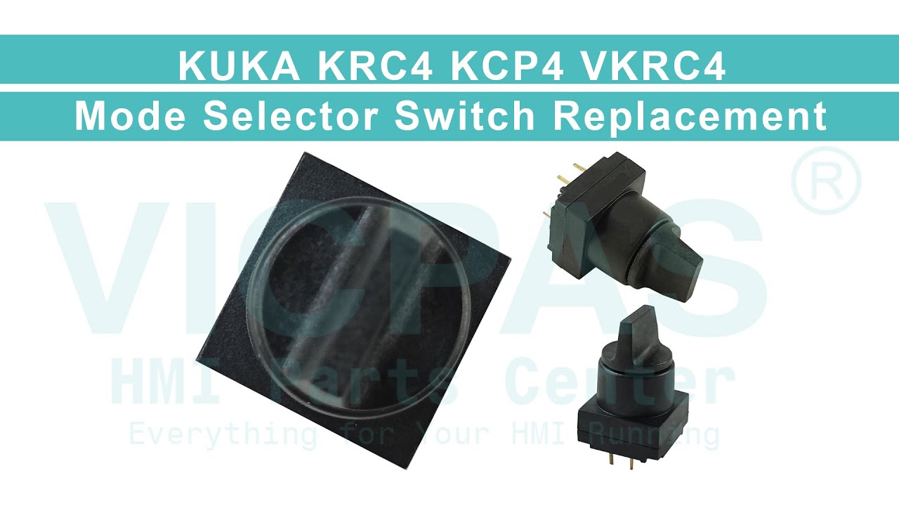 KUKA KRC4 Mode Selector Switch Teach Pendant Repair Replacement