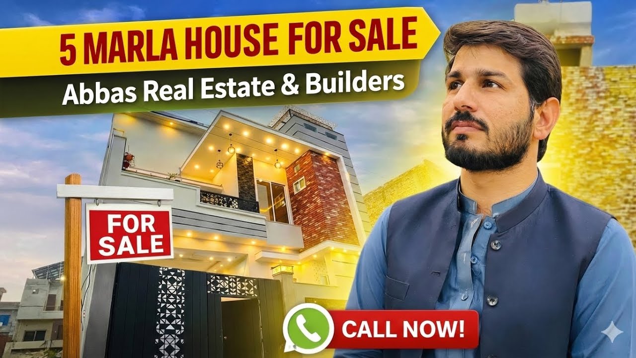 5 Marla House Design In Pakistan | 5 Marla House For Sale On Warsak Road , Peshawar|