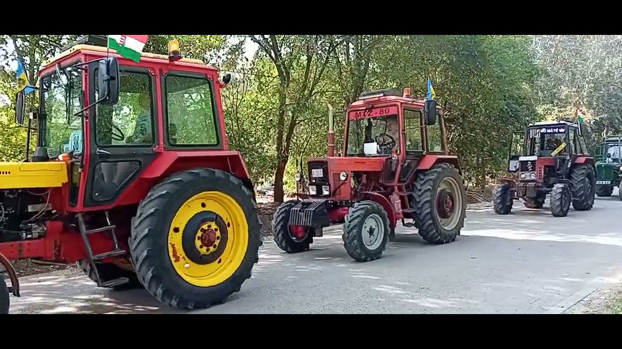 Alsónémedi traktor fesztivál felvonulás 2024 tractor festival