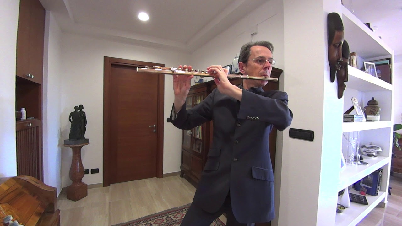 Giampaolo Pretto: The Quarantine Microconcerts - 9 - G. P. Telemann: Fantasia nr. 6 in d minor HD