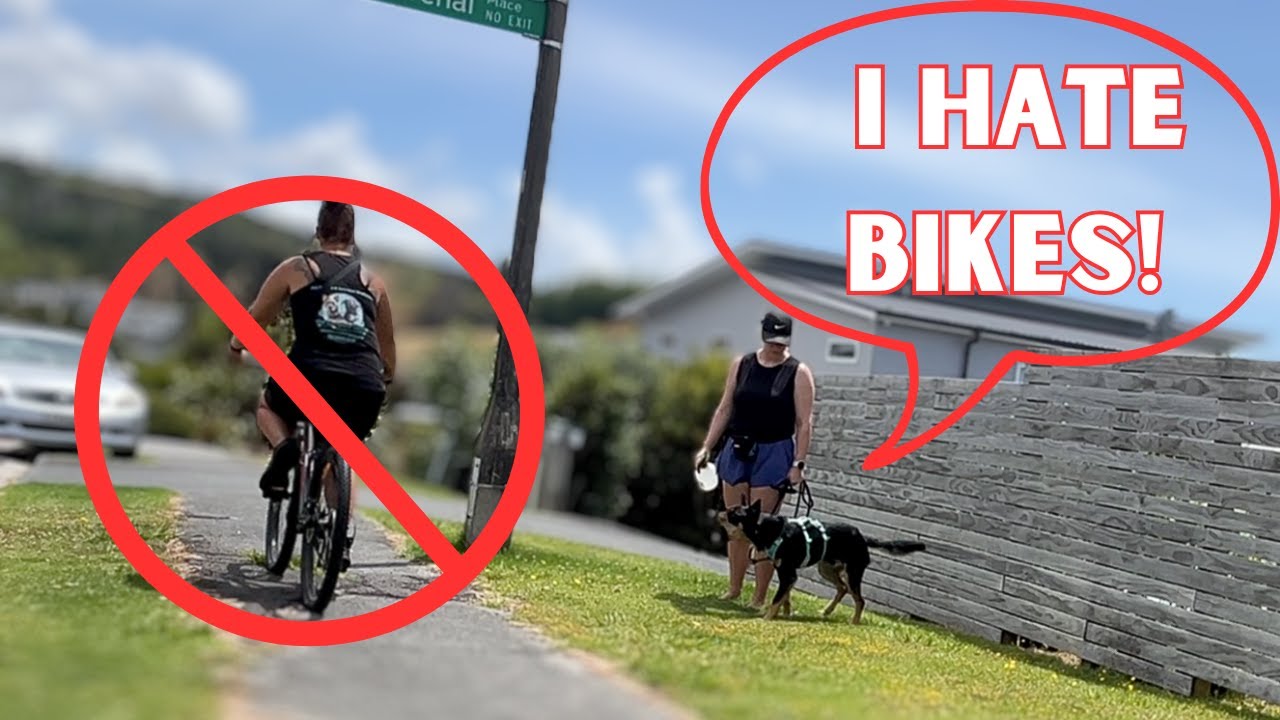 Reactive Dog vs. Bicycles - How to stop barking, lunging,chasing bikes! - Reactive Dog Training