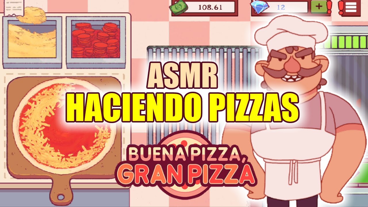 🎧 10 minutos de ASMR EN BUENA PIZZA GRAN PIZZA 🍕 ¡Haciendo mis primeras pizzas!