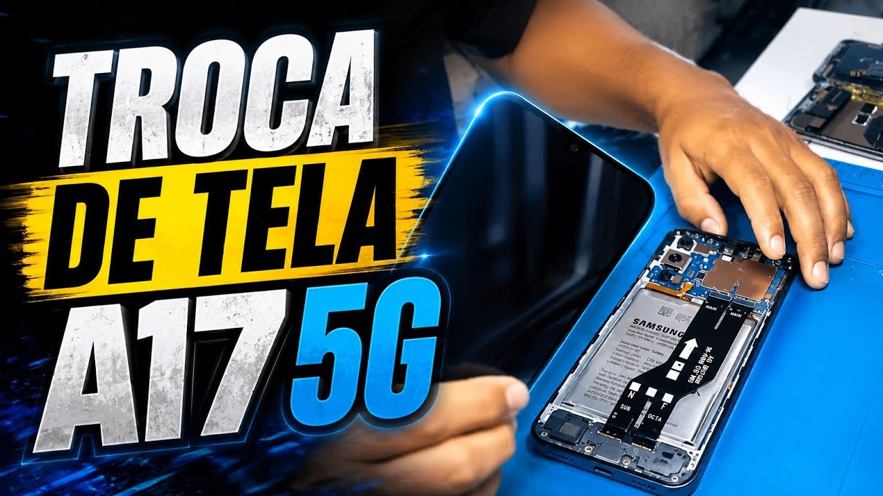 💥💥Troca tela Samsung A17 5G com aro rápido E fácil 💥💥💥