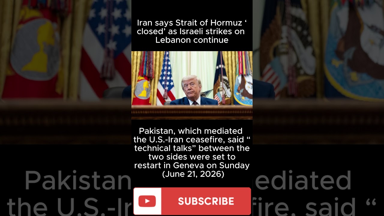 Iran&rsquo;s military command says Strait of Hormuz is closed again over &lsquo;enemy&rsquo;s breach of promise&rsquo; #usa