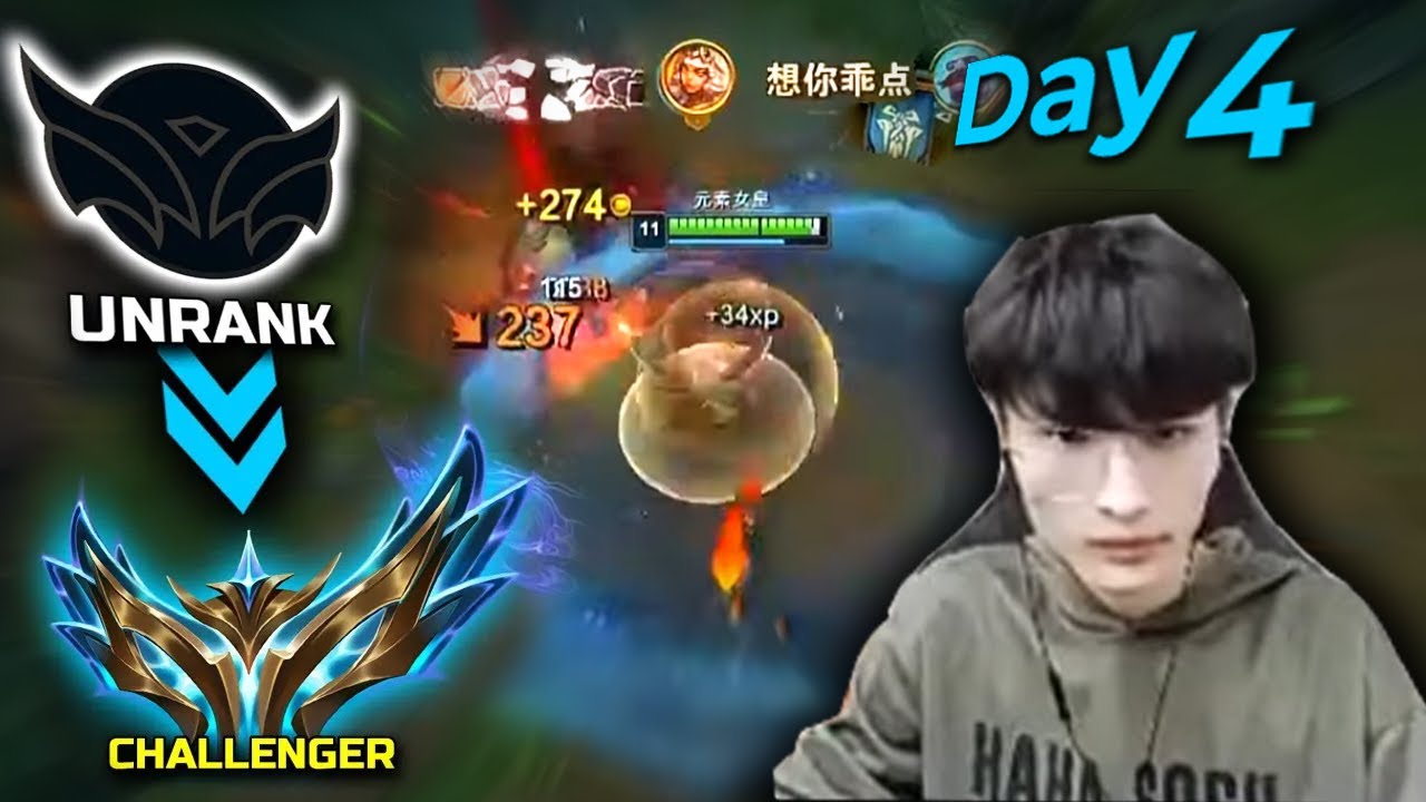 BeiFeng : UNRANK to Challenger Day 4 - Engsub