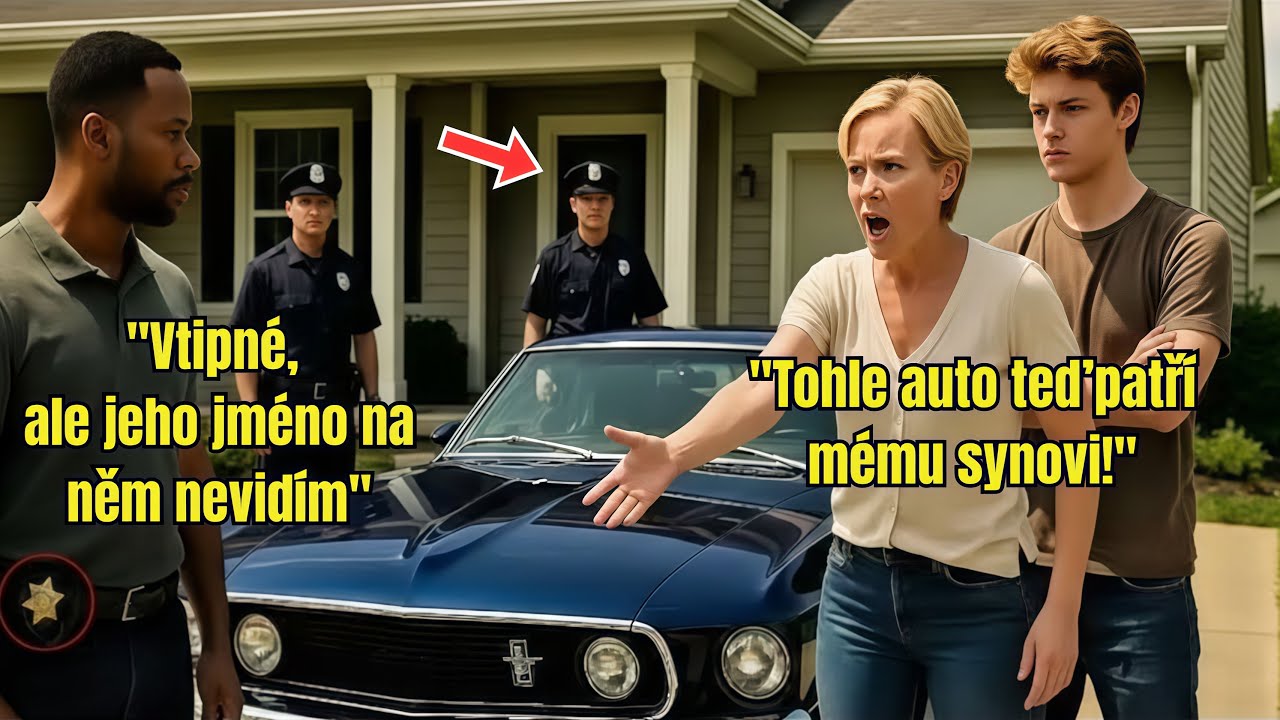 Chtěla mu vzít Mustang, ale on byl policejní náčelník!