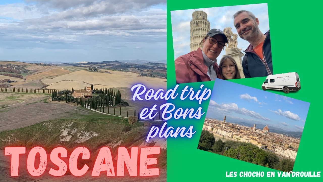 Vanlife Italie 3/7: Les incontournables de Toscane mais pas que!! on découvre plein de pépites