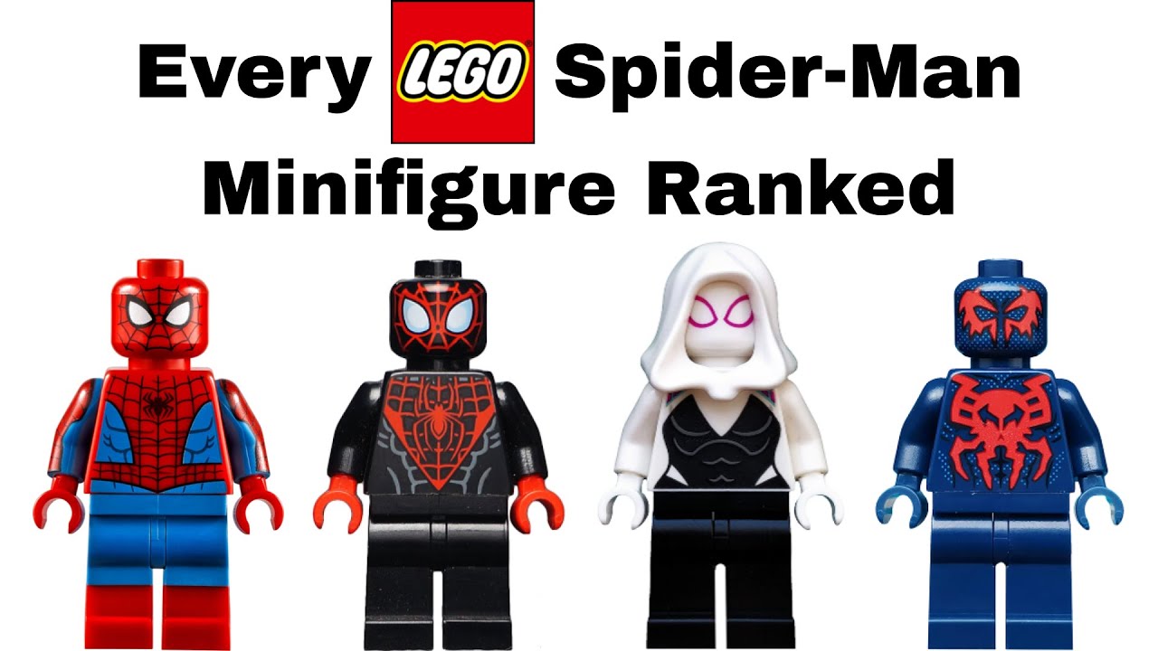Every LEGO Spider-Man Minifigure Ranked