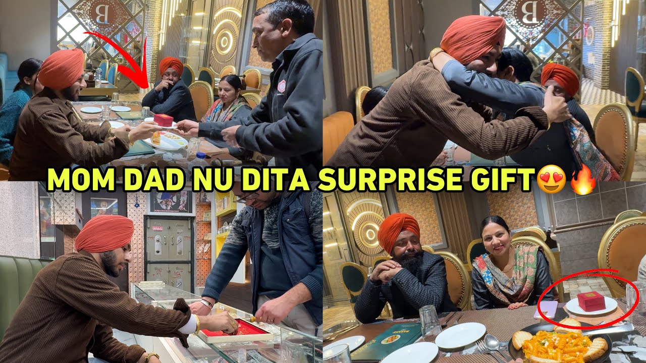 MOM DAD DI ANNIVERSARY TE DITA SURPRISE GIFT😍 - MOM GOT EMOTIONAL🥺 - BEING BRAND