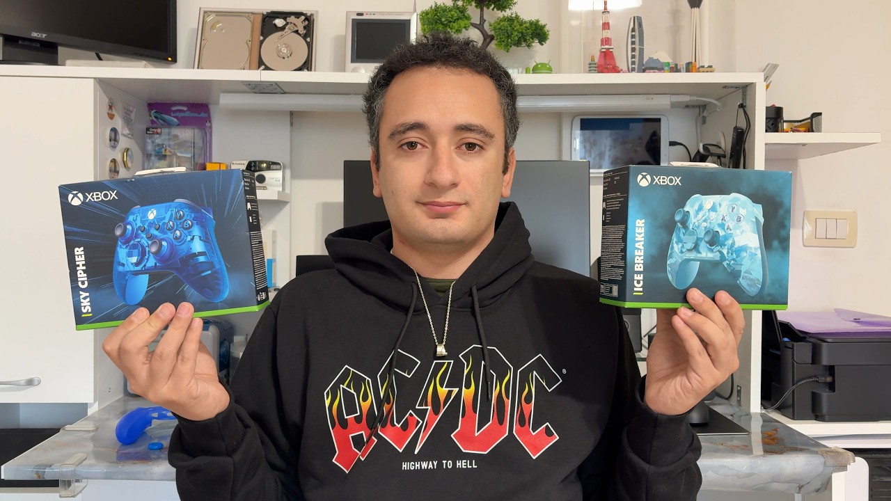 Unboxing joypad XBOX - Sky Cipher - Ice Breaker - Limited Edition
