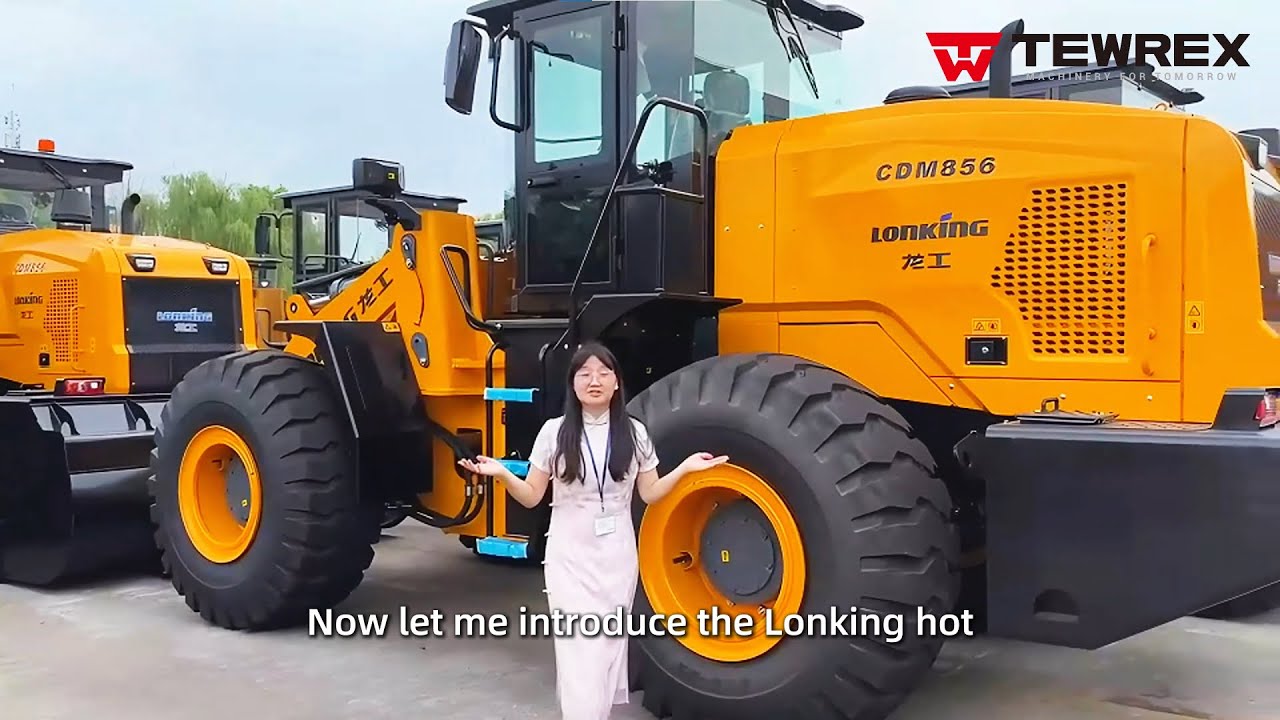 LONKING CDM856 5TON WHEEL LOADER Works Efficiently