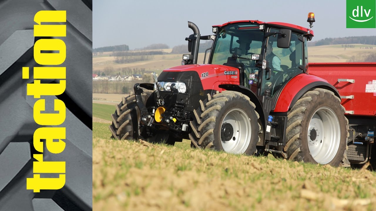 Case IH Luxxum 120 im traction-Erstkontakt