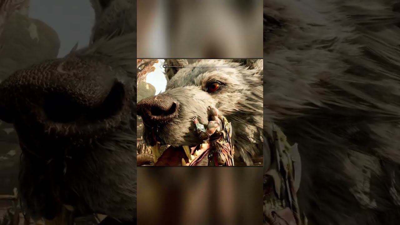 Kratos Tells Fenrir to Sit & Good Boy God of War Ragnar&ouml;k