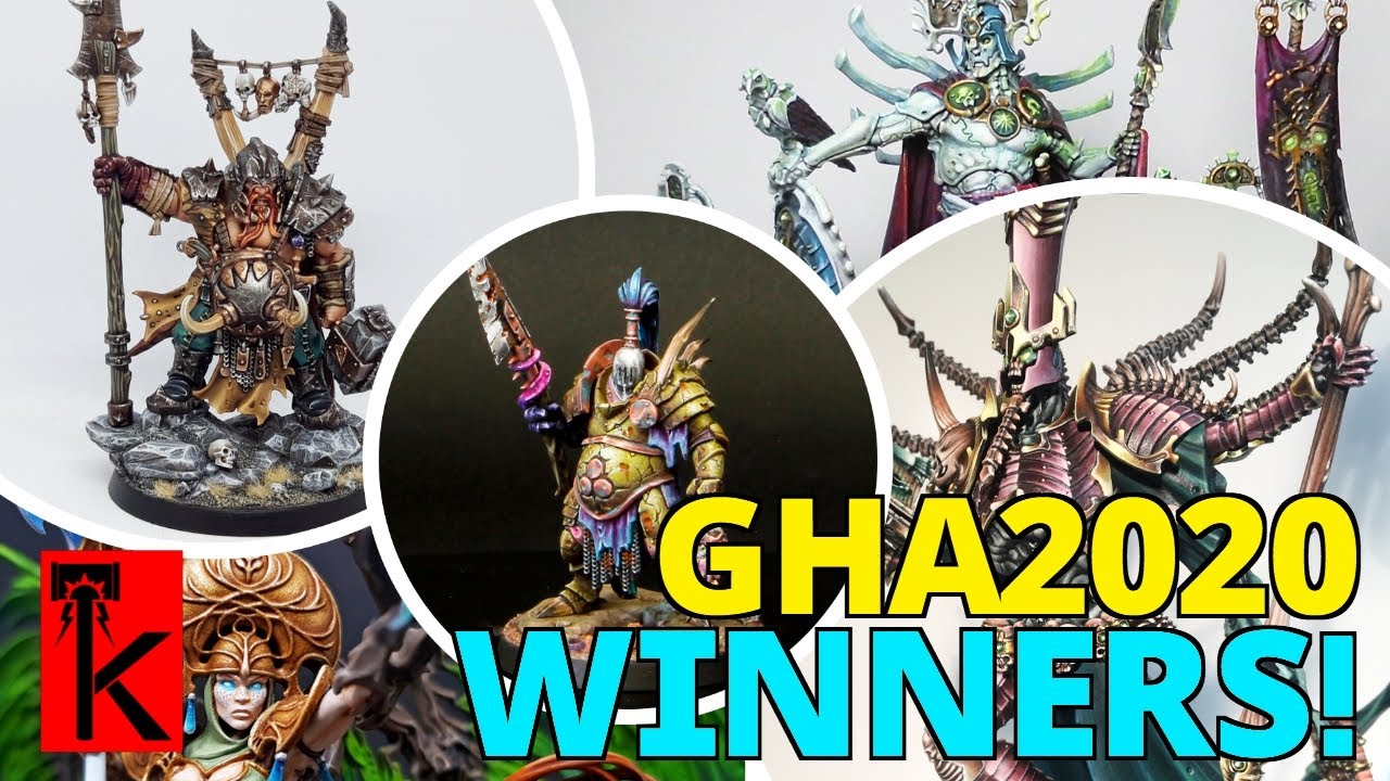 GOLDEN HAMMER AWARD 2020 WINNERS!! Warhammer: Age of Sigmar Painting Competition!!