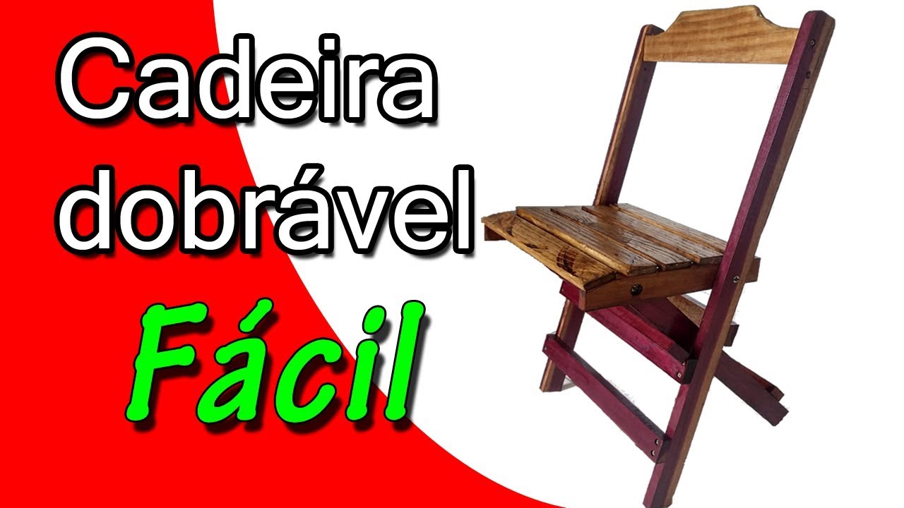 Cadeira dobravel FÁCIL