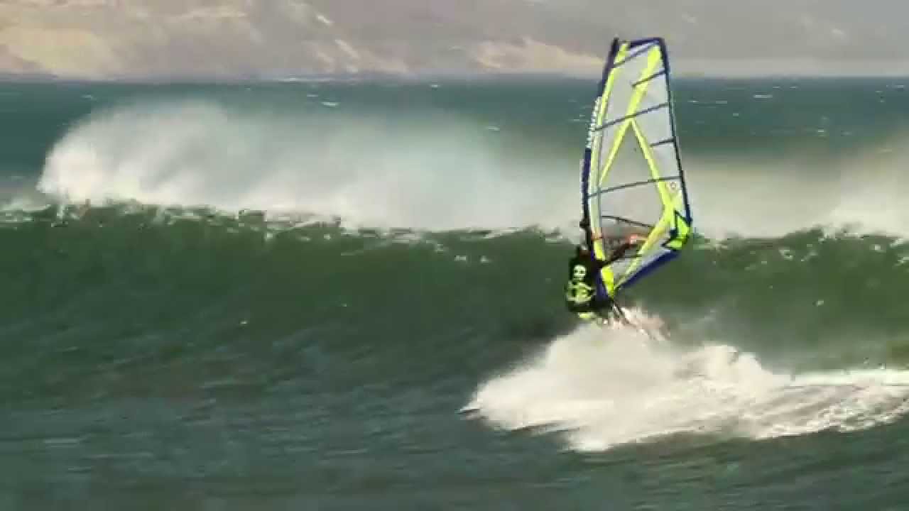 Gyros in Baja - Windsurf Wave Sailing at Punta San Carlos, Mexico