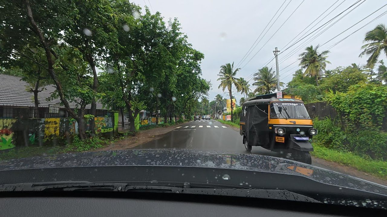 Palakkad : A Rainy day drive through the neighbourhood