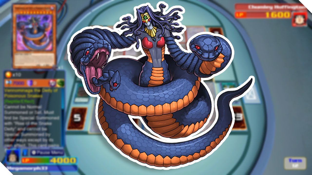 YU-GI-OH! LEGACY OF THE DUELIST LINK EVOLUTION - Vennominaga the Deity of Poisonous Snakes!