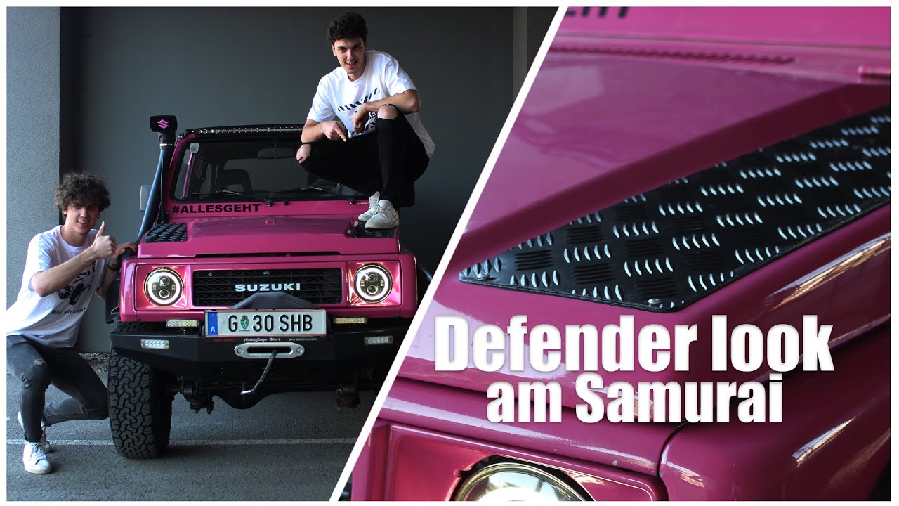 Suzuki Samurai - Defender Optik!!! | Das darf bei keinem Suzuki fehlen!! | Suzuki Samurai Offroad!!