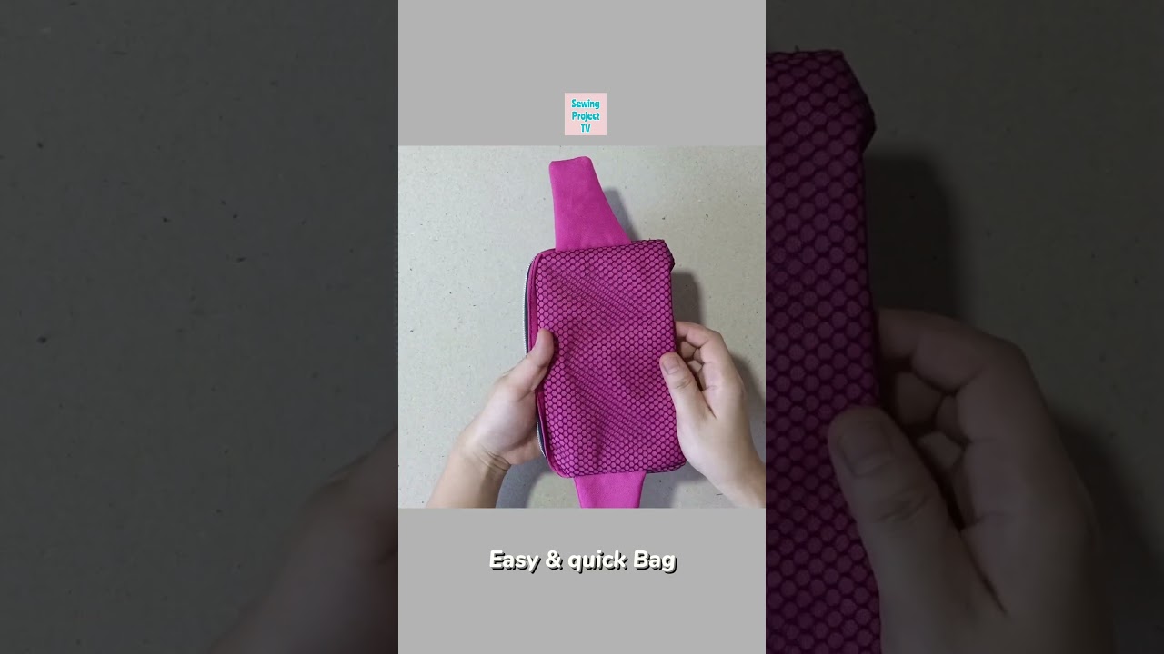 Easy and quick bag making  #bag #bagsewingtutorial #diy #sewingproject #diycrafts #handmade