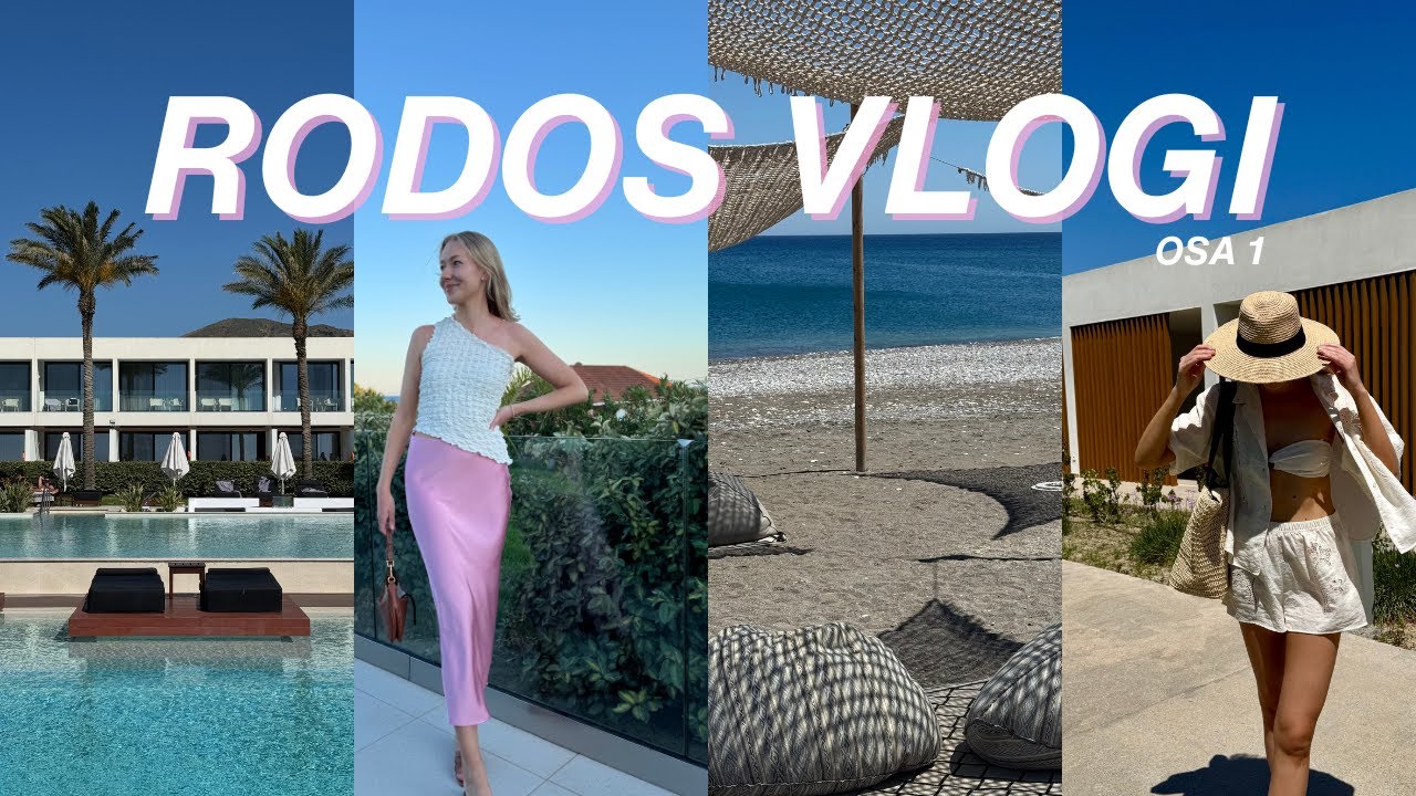 RODOS VLOGI | ei kesää ilman Kreikan matkaa 🇬🇷☀️