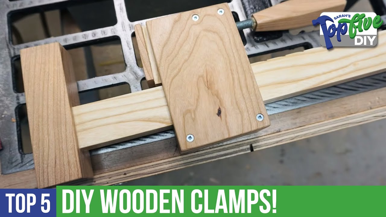 Top 5 DIY Woodworking Clamp Projects!