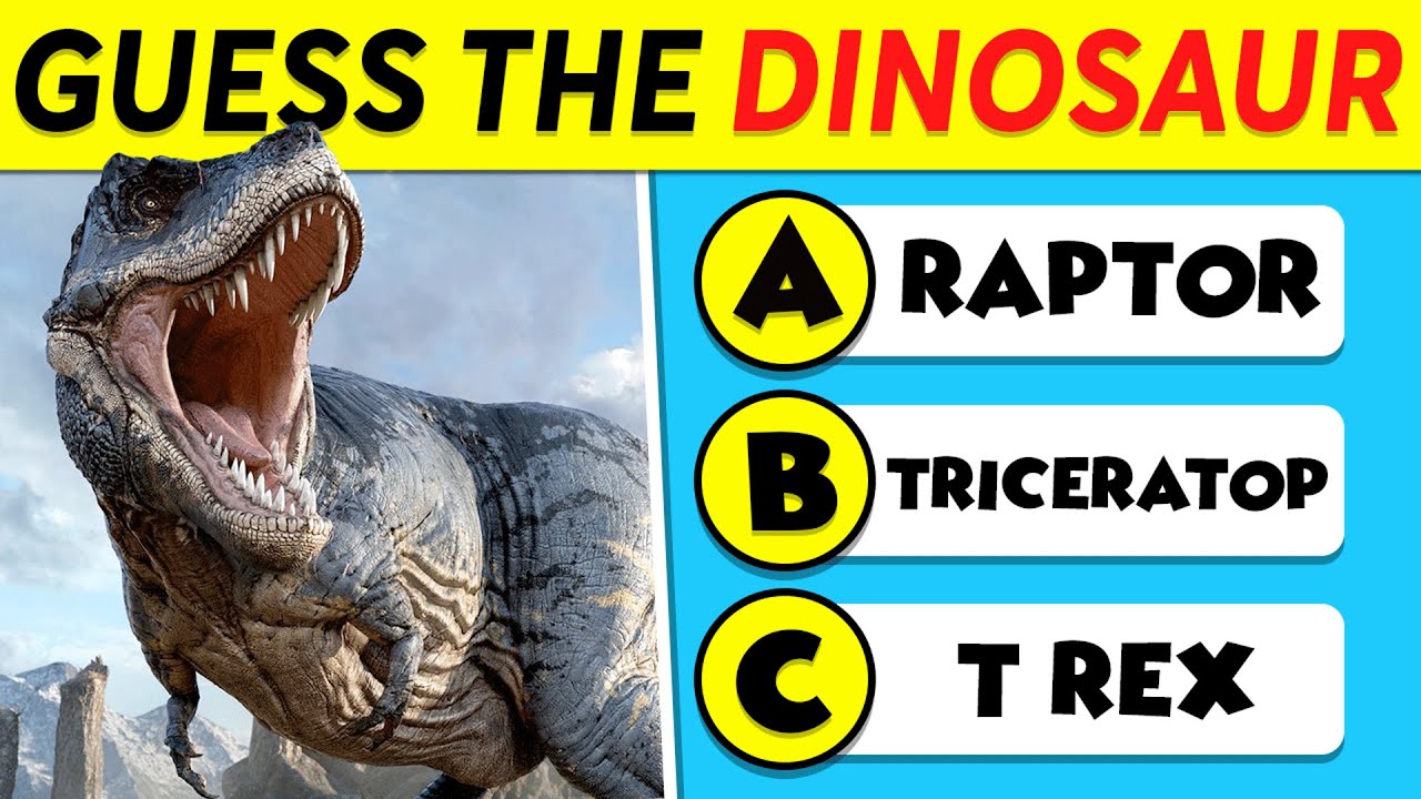 How Good Is Your Knowledge of Dinosaur ? 🦖🌋✅ | Dinosaurs Knowledge Trivia Quiz