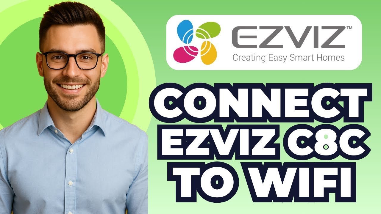 How to connect ezviz c8c camera to WiFi (2025) - Step By Step