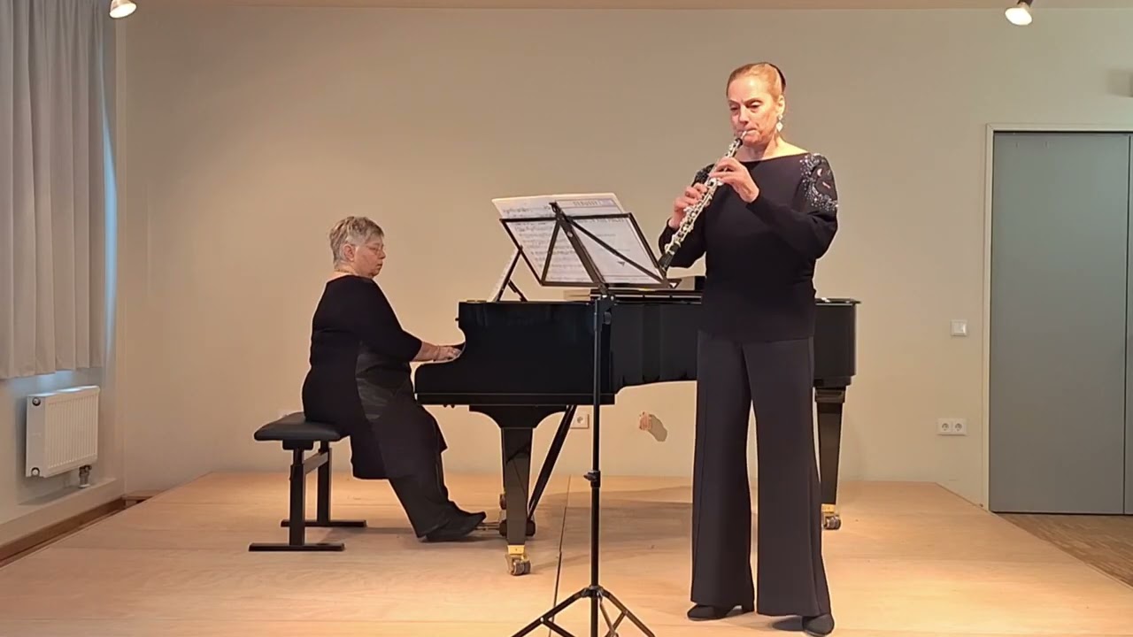 Claude Debussy Arabesque Nr. 2 für Oboe und Klavier