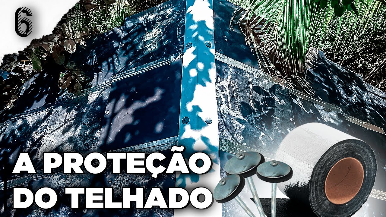 🏡🌳Protegendo o Telhado: Instalando Mantas de Alum&iacute;nio na Casinha na &Aacute;rvore | Parte 6