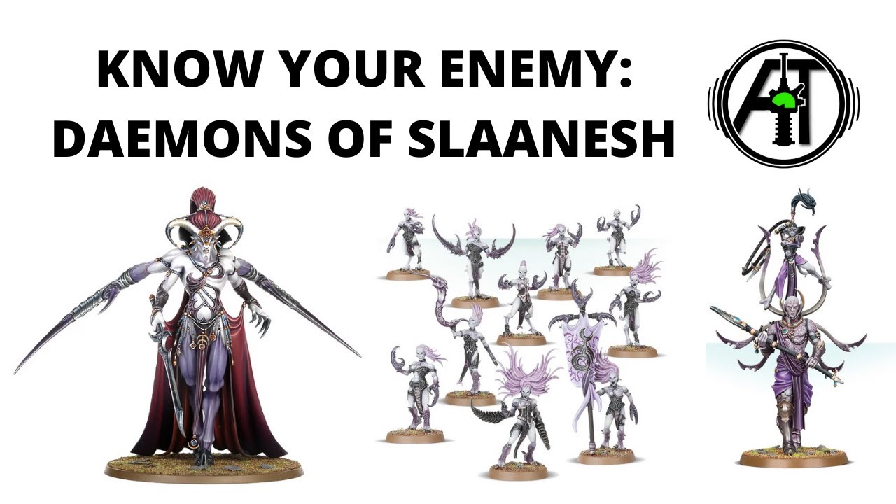 Slaanesh Daemons: Know Your Enemy - Exalted Keeper of Secrets and More...