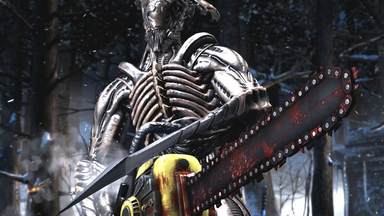Mortal Kombat XL — Alien исполняет все вступления персонажей / Все персонажи исполняют вступления...