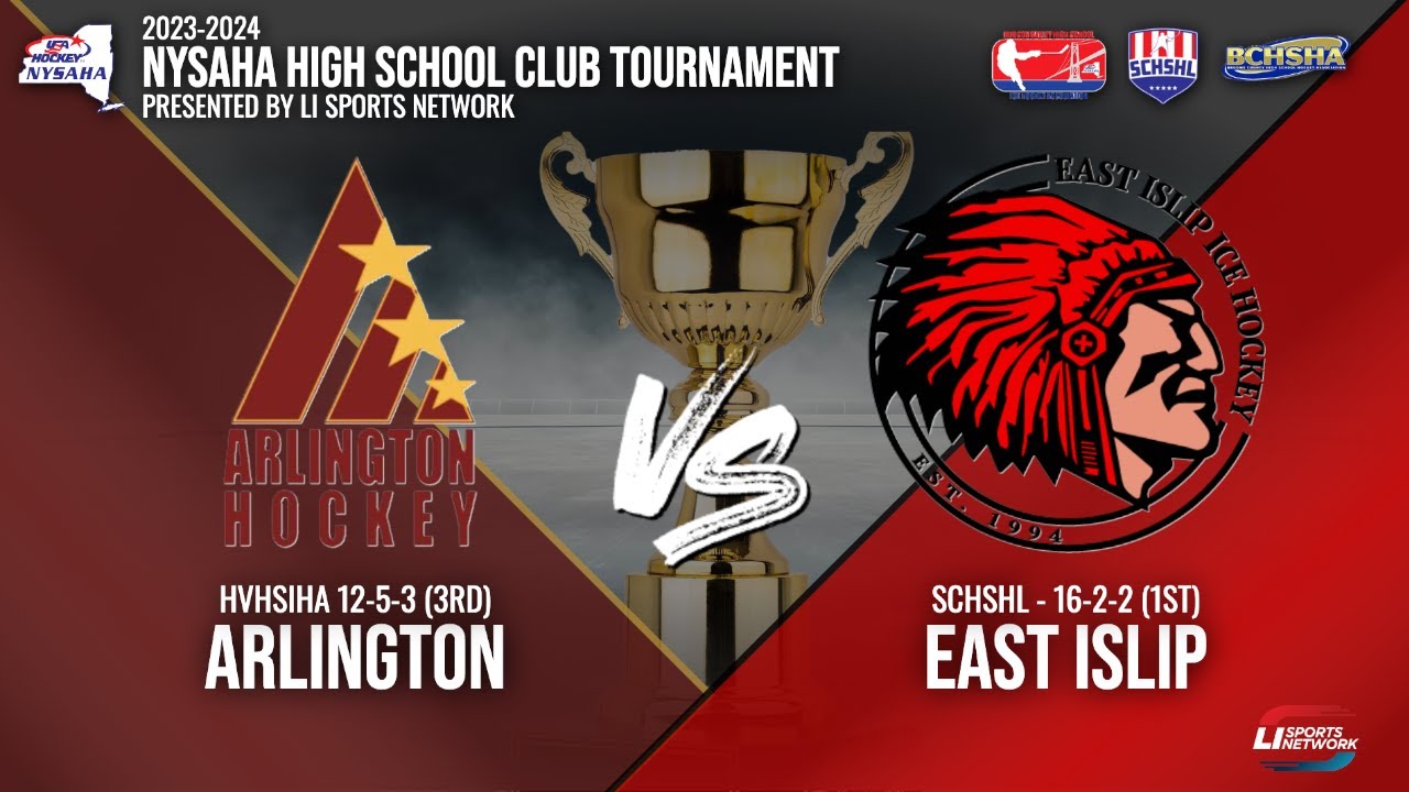 NYSAHA High School Club Tournament | Game 1 - East Islip vs Arlington