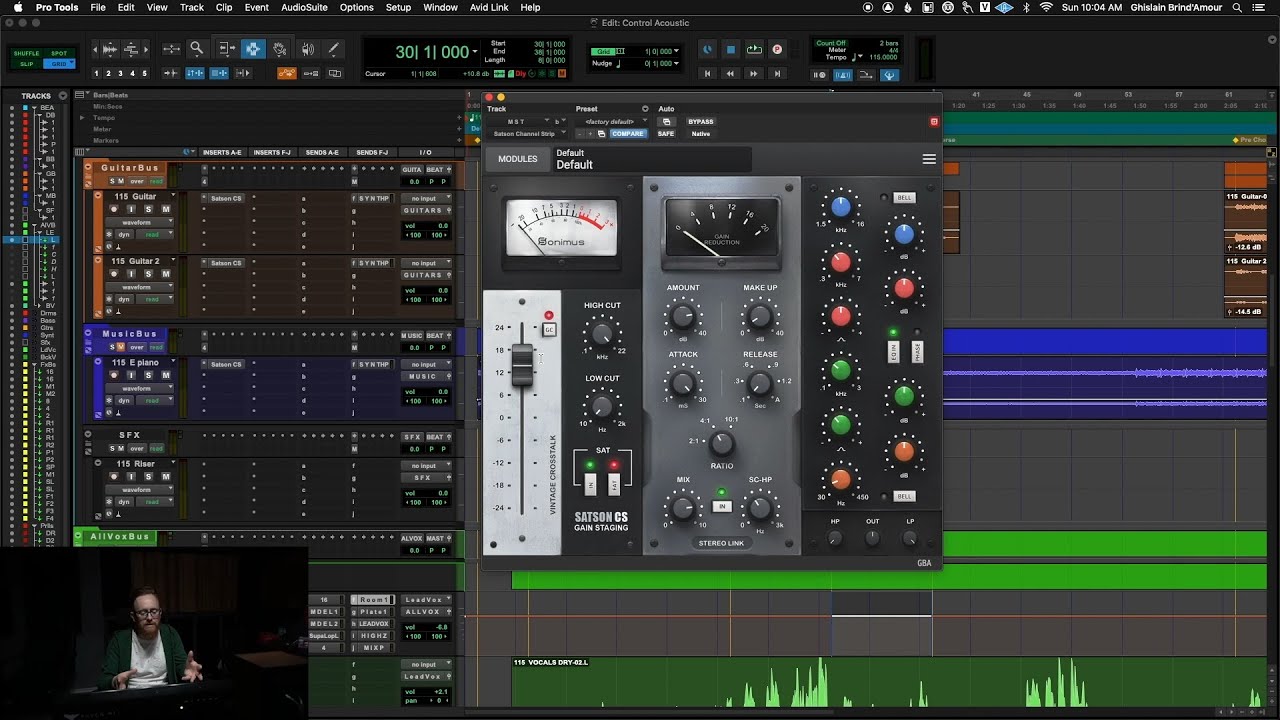 Satson Channel Strip Review, Mixed By Gee - Sonimus