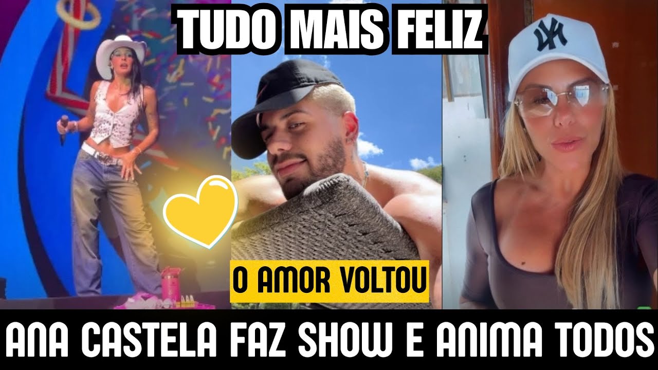 18/01/2026 - ZÉ FELIPE ESTÁ MAIS CALMO, POLIANA FAZ CAMINHADA E ANA CASTELA FAZ SHOW FELIZ