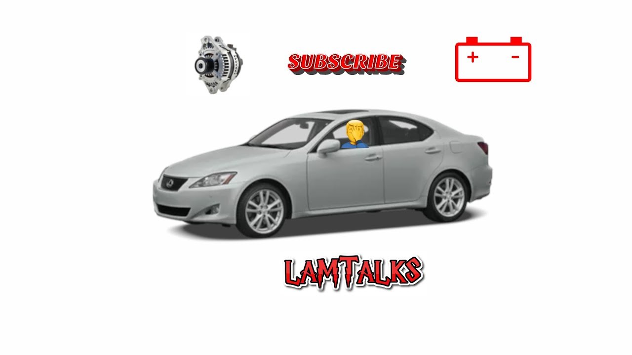 Replace Alternator On Lexus IS350 2006-2013 2grfse