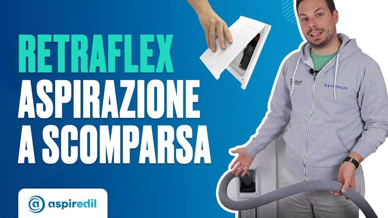 Retraflex aspirazione tubo a scomparsa: cos'è, come funziona e come si installa