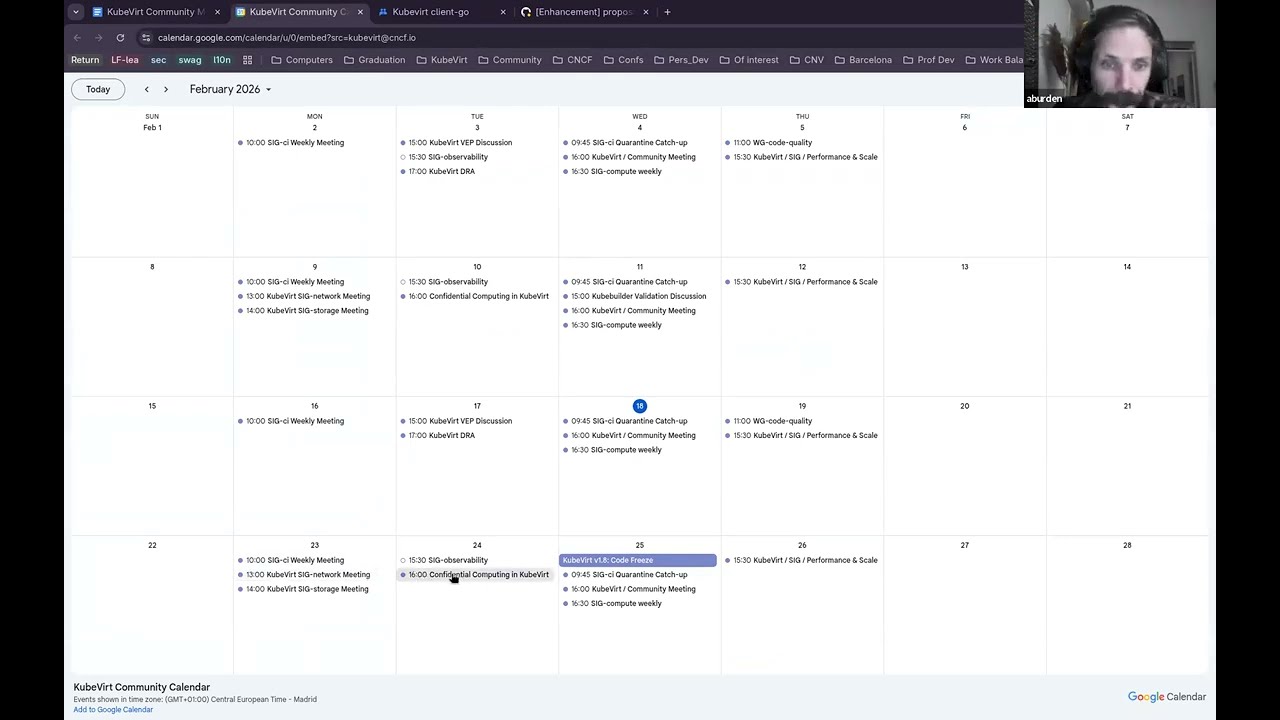 KubeVirt Community Meeting 2026-02-18