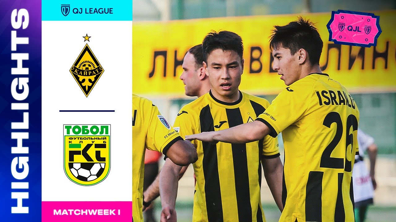 Freedom QJ League 2024. Matchweek I. Kairat 12-1 Tobol. Highlights