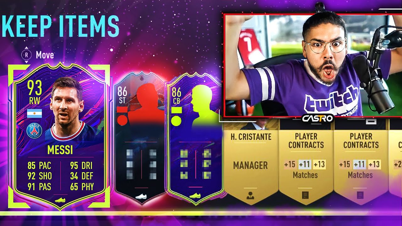 10 GUARANTEED OTW PACKS!! WE PACKED 93 MESSI!! FIFA 22
