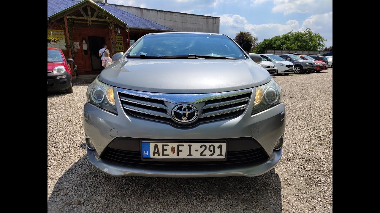 Toyota Avensis 2.0 D-4D Teszt - Bemutató - Eladó