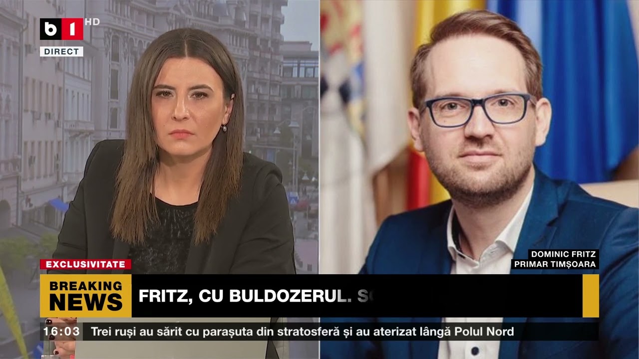 Dominic Fritz, USR, despre scandalul cu clanul Cârpaci din Timișoara. B1TV_22 aprilie 2024