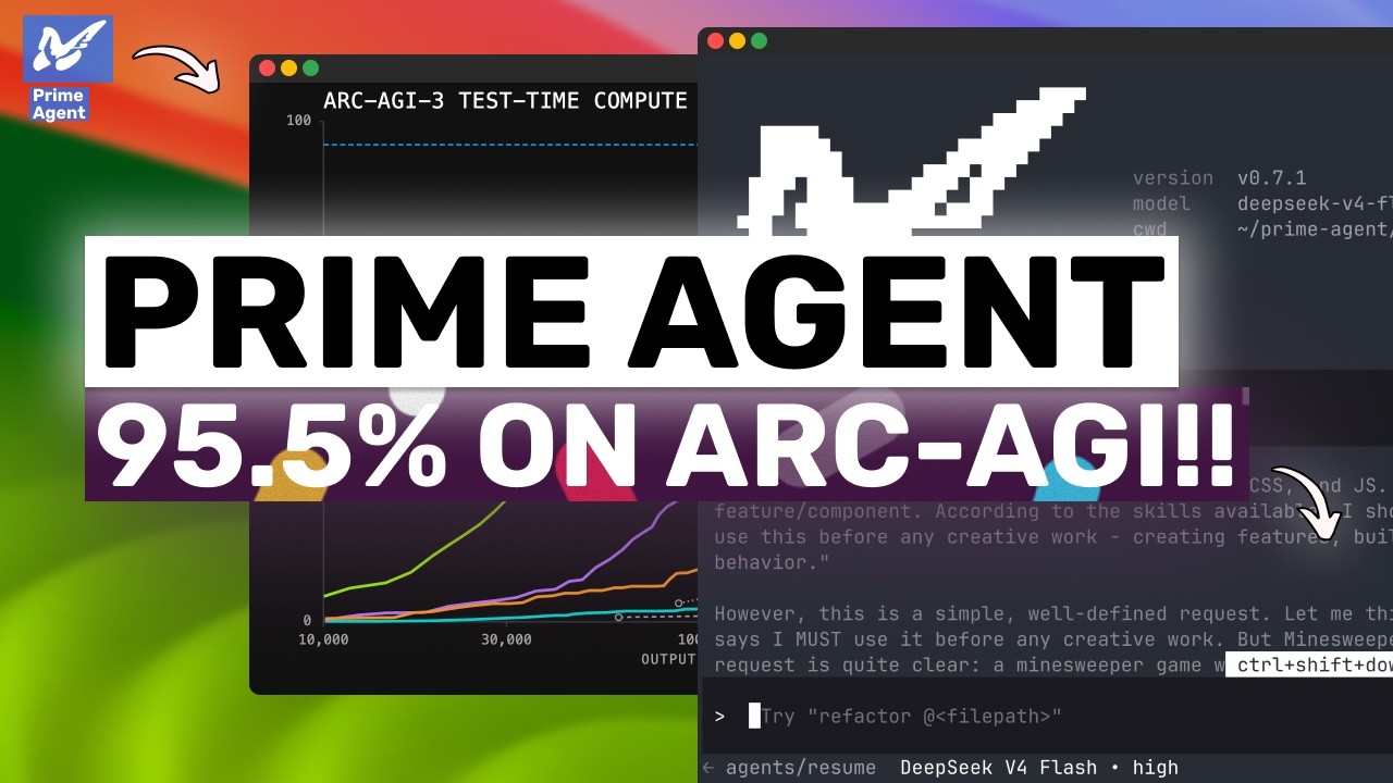 Prime Agent + V4 Flash, Claude, Codex: это ОТКРЫТАЯ и технически ЛУЧШАЯ инструментальная среда дл...